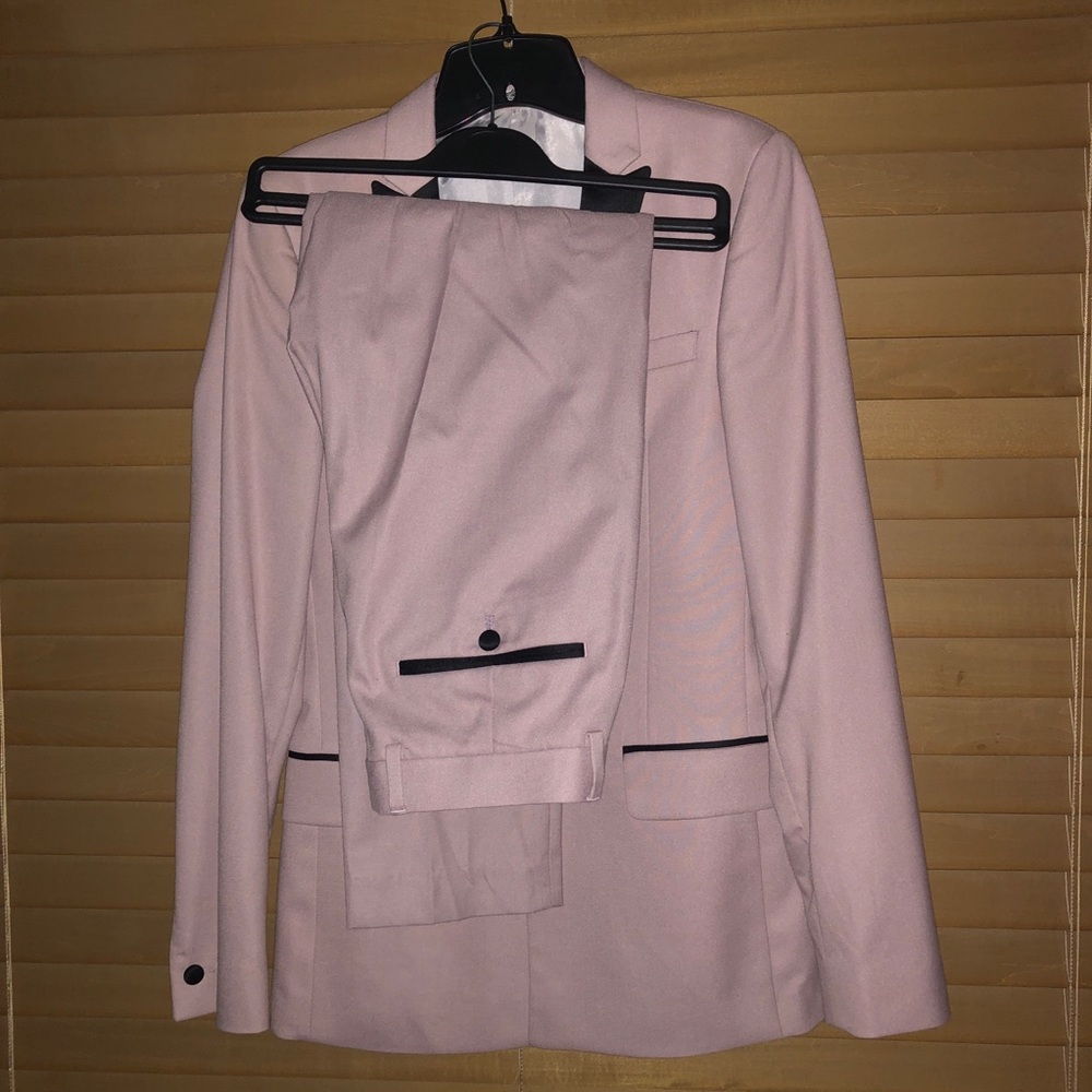 ASOS MENS CUSTOM PINK SUIT